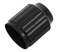 minkissy Tête de Pulvérisation Froide Surface Antidérapante Rainurée Verticale Noire en Plastique Pièce de Rechange Générale pour Support de Spray et Appareil Vapeur Visage Professionnel