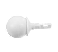 minkissy Tête De Tige De Bille De Guide Aveugle Pointe De Marche Aveugle Dispositif D'assistance Aveugle Crochet De De Marche Protection De Canne à Pied Plastique Blanche