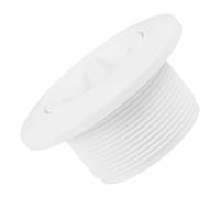 minkissy Têtes d'aspirateur de Piscine Couvercle de vanne d'aspiration de Piscine Blanc Plastique résistant à la Corrosion Conception Stable pour Piscine
