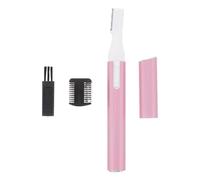 minkissy Tondeuse électrique pour femme - Tondeuse électrique pour poils du visage - Rasoir pour sourcils, épilateur et sourcils - Rose Miss