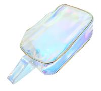 minkissy Trousse De Maquillage Étanche TPU Léger Pochettes Cosmétiques Portables pour Voyage Rangement avec Fermeture Éclair Sécurisé Petite Pochette Voyage Multifunctionnelle