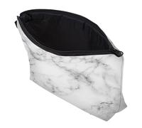 minkissy Trousse De Maquillage Trousse De Toilette Sacs Éponge pour Femmes De Soins Personnels De Maquillage Articles De Toilette De Toilette Bagage Cosmétique Polyester Blanche