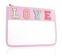 minkissy Trousses De Voyage - Trousses Zippées pour Femmes À Goûter D'extérieur Trousse De Maquillage Trousse De Toilette Réutilisable