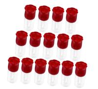 minkissy Tube de Brillant à Transparent 15Pcs Imperméable Rechargeable pour Maquillage Créatif