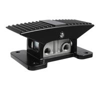 minkissy Valve à Pédale Pneumatique 5 Voies 3 Positions, Commande au Pied Antidérapante en Alliage de Zinc, Contrôle de Pression pour Machines Industrielles, Soudure et Assemblage,