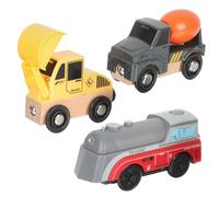 minkissy Véhicules de Construction pour Garçon Fille Modèle Éducatif de Dépannage Routier Électrique Compatible Circuit de Train Stimule Créativité et Apprentissage Moteur