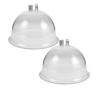 minkissy Ventouses de Massage sous Vide 180 Ml Transparentes D’accessoires pour Appareils de Thérapie Vide Ventouses Extra-larges pour Remodelage Fessier et Massage Thoracique, Usage