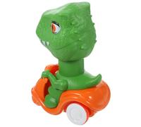 minkissy Voiture Dinosaure à Inertie Plastique Pression sans Pile pour Garçon Fille Petite Moto Dinosaure Légère et Amusante Cadeau Anniversaire Educatif