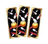 Minkocards Lot de 12 marque-pages en forme de cônes de bowling - Cadeau pour anniversaire d'enfant fille - Cadeau d'invités pour anniversaire de fille