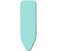 Minky Grande Housse élastique pour Planche à Repasser en Mousse, Bleu Sarcelle, 122 x 38 cm