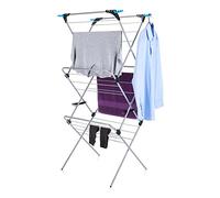 Minky Séchoir à linge à 3 niveaux Plus, Argent