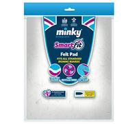 Minky Smart Fit Housse pour Table à Repasser Taille Unique Les Styles Peuvent Varier, Blanc, 145 x 54 cm