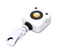 Minleshry Lampe de Photographie LED avec Clip pour Téléphone, 45 Perles | 4 W, 3 000 K-6 500 K, intensité Variable de 5 % à 100 %, CRI 80+, 500 MAh de Type C, pour le Maquillage en Streaming de