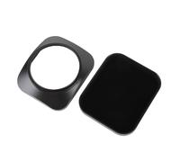 Minleshry Pare-Soleil D'objectif carré 58mm, en Alliage D'aluminium, (52mm) | Protecteur d\'abat-jour d\'objectif, avec capuchon pour la protection de l\'objectif, pour la photographie en extérieur