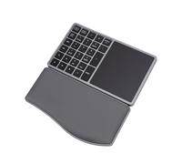 Minleshry Pavé Numérique sans Fil avec pavé Tactile, Fonction | Batterie 180 MAh, Chargement de Type C, Portée 10 M, pour Ordinateur Portable, Tablette, Téléphone, comptabilité