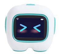 Minleshry Robot Intelligent AI avec 37 Langues, Compagnon émotionnel | Robot de Discussion Interactif, Caméra Rotative 2MP, Plus de 40 Timbres Vocaux, Batterie 1500 MAh, WiFi, pour la Maison des