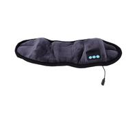 Minleshry Visière de Sommeil Bluetooth avec Haut-parleur, Blocage de la | Bluetooth 5.4, Audio sans Fil, Pilotes Audio 32 Mm, Batterie 200 MAh, Lavable, pour la Sieste en Voyage