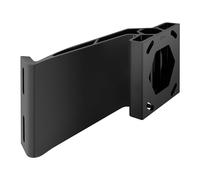 Minn Kota Raptor Jack Support adaptateur de plaque - Tribord, revers 12,7 cm, hauteur 10,2 cm, noir
