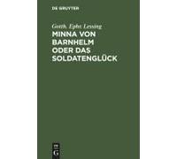 Minna Von Barnhelm Oder Das Soldatenglück
