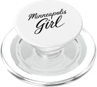 Minneapolis Minnesota 612 Femme Fille Maman Épouse St Paul PopSockets PopGrip pour MagSafe