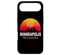 Minneapolis Minnesota Vintage Sunset Retro City State USA Coque pour iPhone Air