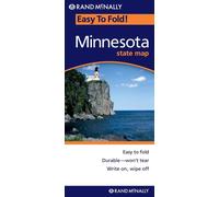 Minnesota, carte facile à plier | Rand McNally