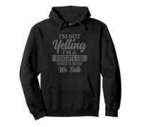 Minnesota Je ne crie Pas, C'est comme ça qu'on Parle de Filles drôles Sweat à Capuche