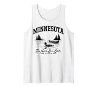 Minnesota Pride State Devise North Star Duck Pond Est 1858 Débardeur