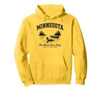 Minnesota Pride State Devise North Star Duck Pond Est 1858 Sweat à Capuche