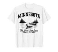 Minnesota Pride State Devise North Star Duck Pond Est 1858 T-Shirt