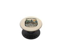 Minnesota Summer Out Since Breakfast Home by Dark Gen X PopSockets PopGrip Adhésif