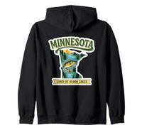 Minnesota, Terre des 10 000 Lacs, Aventure en Plein air Sweat à Capuche