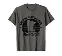 Minnesota, Terre des 1000 lacs Vintage Minnesota Pride T-Shirt