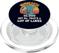 Minnesota Uff Da, C'est Beaucoup de Lacs PopSockets PopGrip pour MagSafe