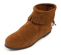 Minnetonka - Hi Top Back Zip Boot - Taille 38 - Marron