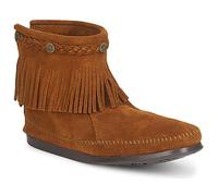 Minnetonka Boots HI TOP BACK ZIP BOOT in Marron 37
