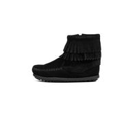 Minnetonka Bottes 'Double fringe' noir, Taille 31