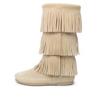 Minnetonka Bottes 'Joia' beige, Taille 39