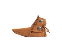 Minnetonka Bottes semelle souple deux boutons pour homme, marron (marron), 43 EU