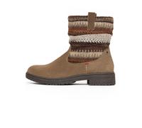 Minnetonka Bottines à lacets 'Joli' marron / cappuccino / brun foncé, Taille 41