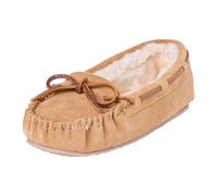Minnetonka Cally Slipper 4011, Chaussons femme - beige/cannelle, 41 EU