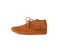 Minnetonka Chaussure à lacets 'Classic Fringe' marron, Taille 45