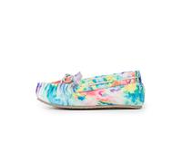 Minnetonka Chaussure basse 'Cassie' bleu / jaune / violet / rouge / blanc, Taille 26