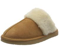 Minnetonka Chesney Scuff, Pantoufles, doublure chaude femme - Beige - Beige (Cinnamon), 42 EU (11 Damen US) EU