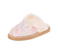 Minnetonka Chesney Scuff pour femme, Blanc/multicolore, 39 EU