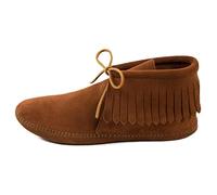 Minnetonka Homme Classic Fringe Boot Bottes Classiques, Marron (Brown), 41.5 EU