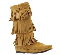 Minnetonka Femme 1637T Bottes Indiennes, Beige (Taupe), 37 EU