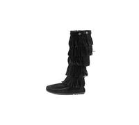 Minnetonka Femme 165 Bottes Indiennes, Noir (Black), 38 EU