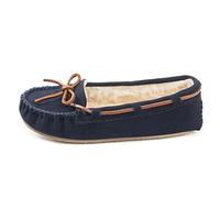 Minnetonka Femme Cally 4014 Chaussons, Bleu (Dark Navy), 36 EU