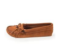 Minnetonka Kilty Suede MOC 102, Mocassins (Loafers) Femme - Marron - Marron, 40.5